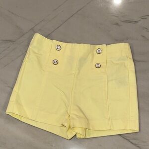Janie and Jack Lemon Yellow Kids Shorts